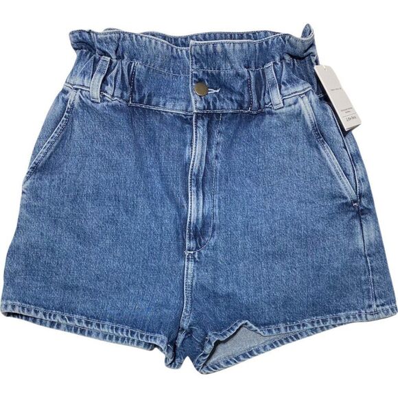𝅺& Other Stories Paperbag Waist Jeans Shorts - Picture 5 of 8